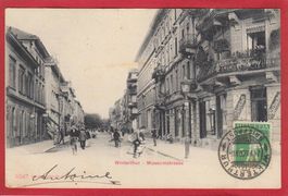 WINTERTHUR MUSEUMSSTRASSE, LICHTDRUCK 1909
