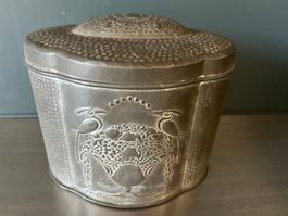 Antike Jugendstil-Kaffeedose Kaiser's Kaffee Blechdose, 1900