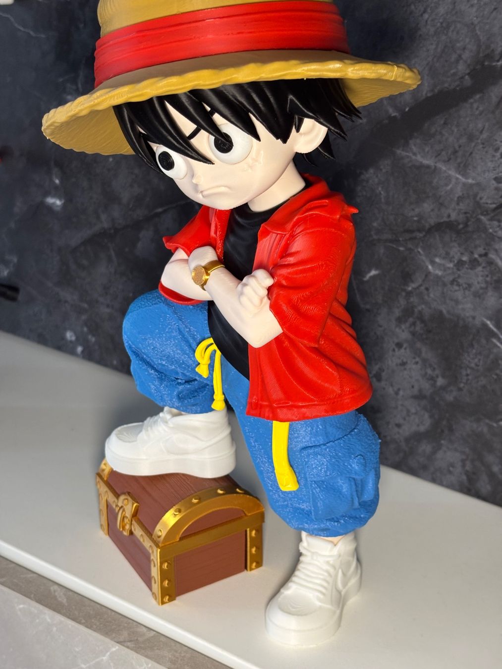 Statuette: Figure Statua Monkey D. Luffy One Piece 31cm Urban – Usato da Chiasso venduto da cra_q5rf 2