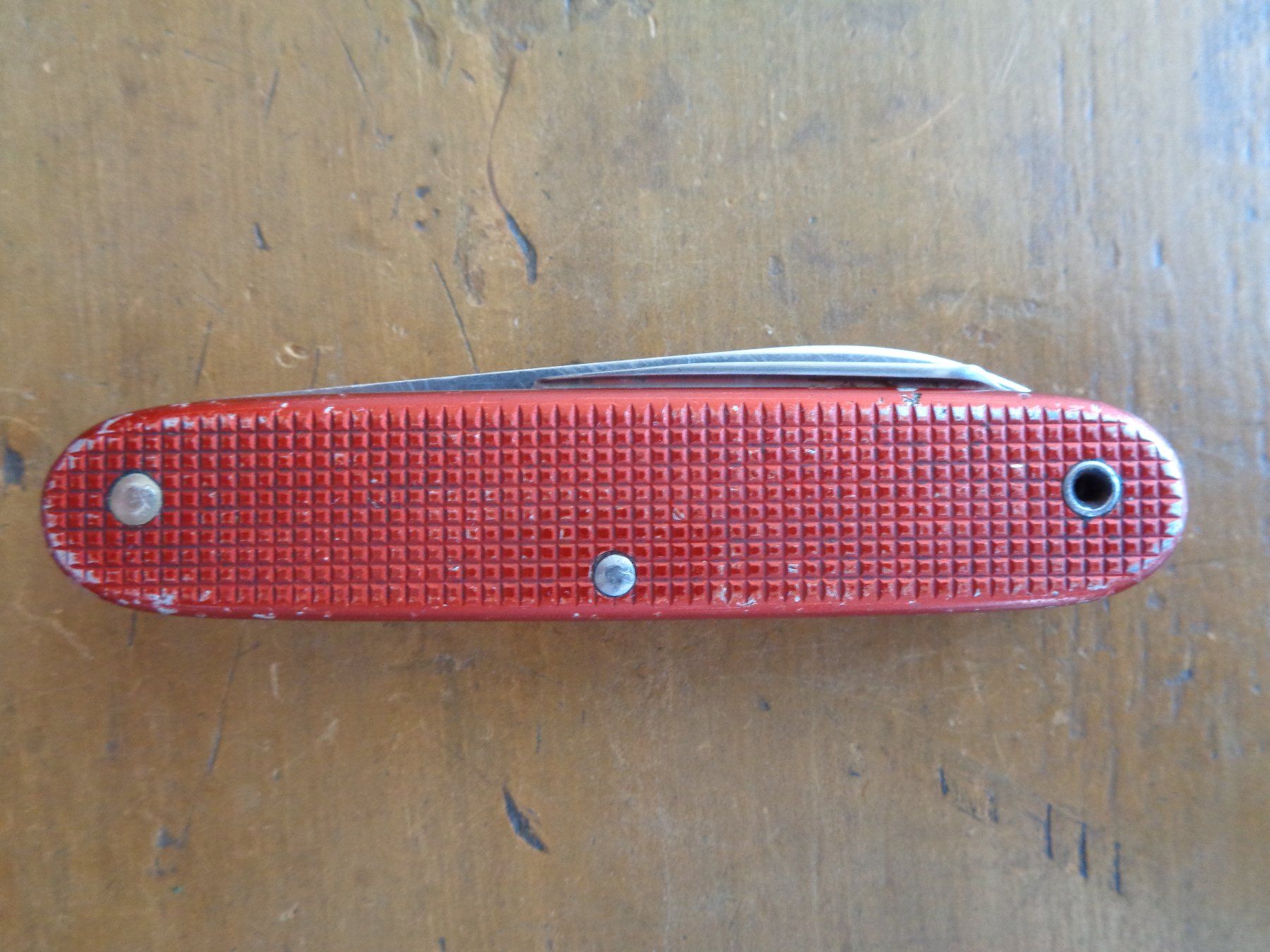 Victorinox Coltelli tascabile: Rotes Soldatenmesser, Jg. 63 – Difettoso da Schindellegi venduto da schelten2019 1