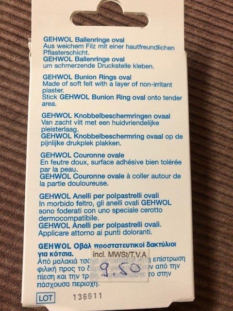 Pedicure: Ballenringe oval – Nuovo e nell'imballaggio originale da Nottwil venduto da Frontal 1