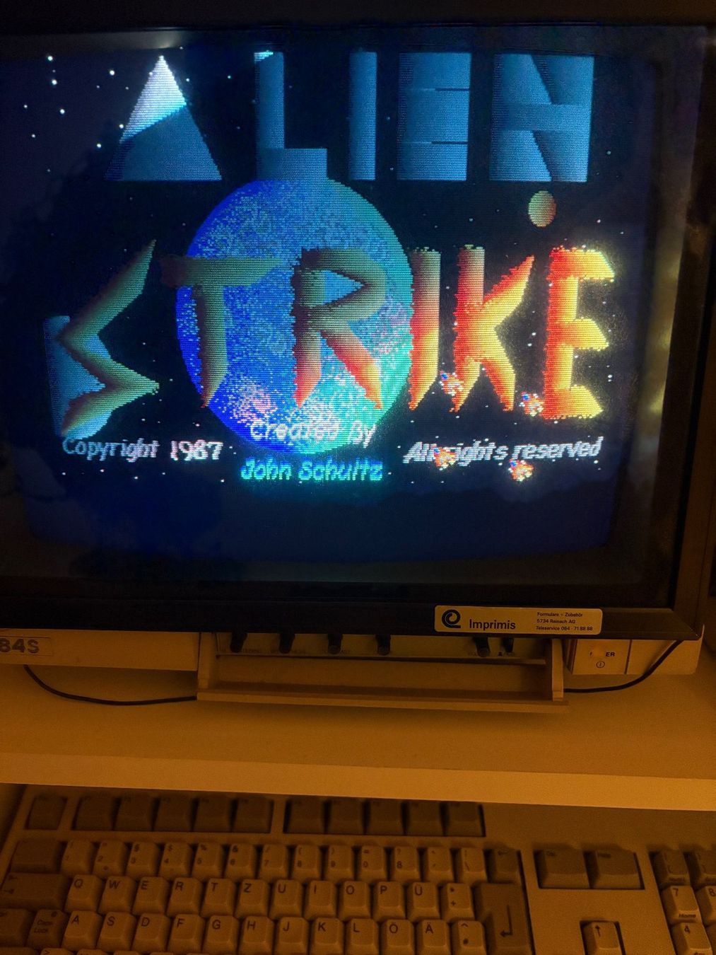 Commodore PCs: Amiga Spiel: Alien Strike – Gebraucht aus Niederhasli von Manuf0 3