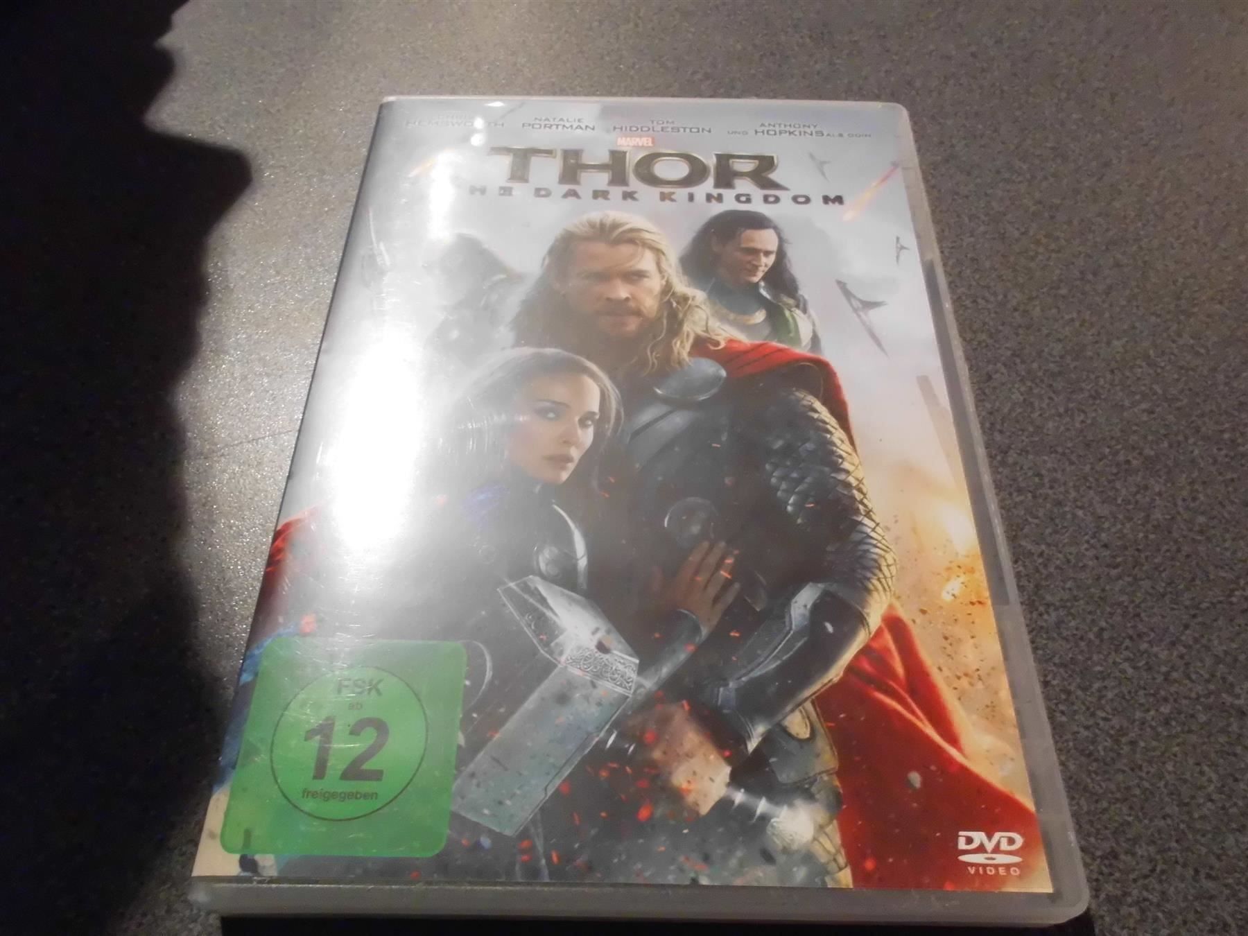 Tutti i DVDs: DVD Thor the Dark Kingdom, Marvel – Usato da Zürich venduto da abraxas1291