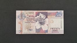 Srychellen 25 Rupess 1993-98 Unc