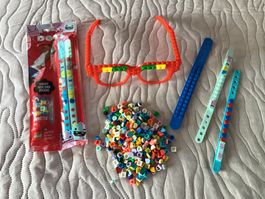 LEGO Dots Set mit Armbändern und Brille Klemmbaust gebraucht
