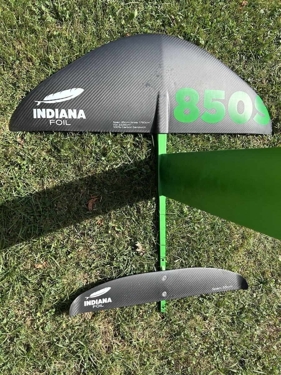 Tavole da surf e di nuoto: Indiana Foil 850S complete – Usato da Sargans venduto da Stefan7770 2