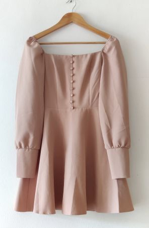 GEPUR herziges Vanilla Look Kleid Dress Tunika Bluse S NEU