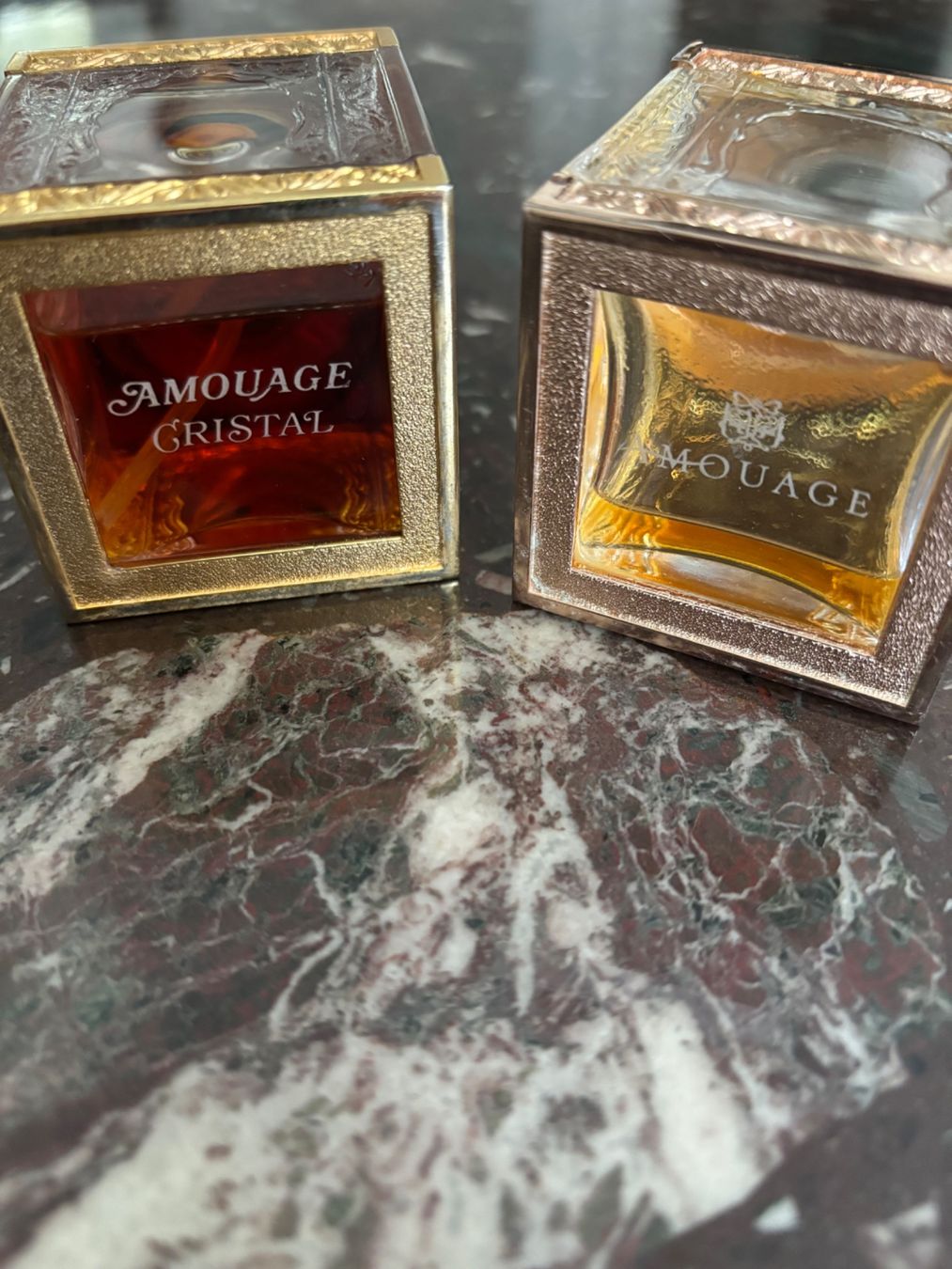 Amouage Profumi & Eau de Toilette: Rare  Amouage    Cristal  Gold  parfum – Usato da Zürich venduto da BredaB 5