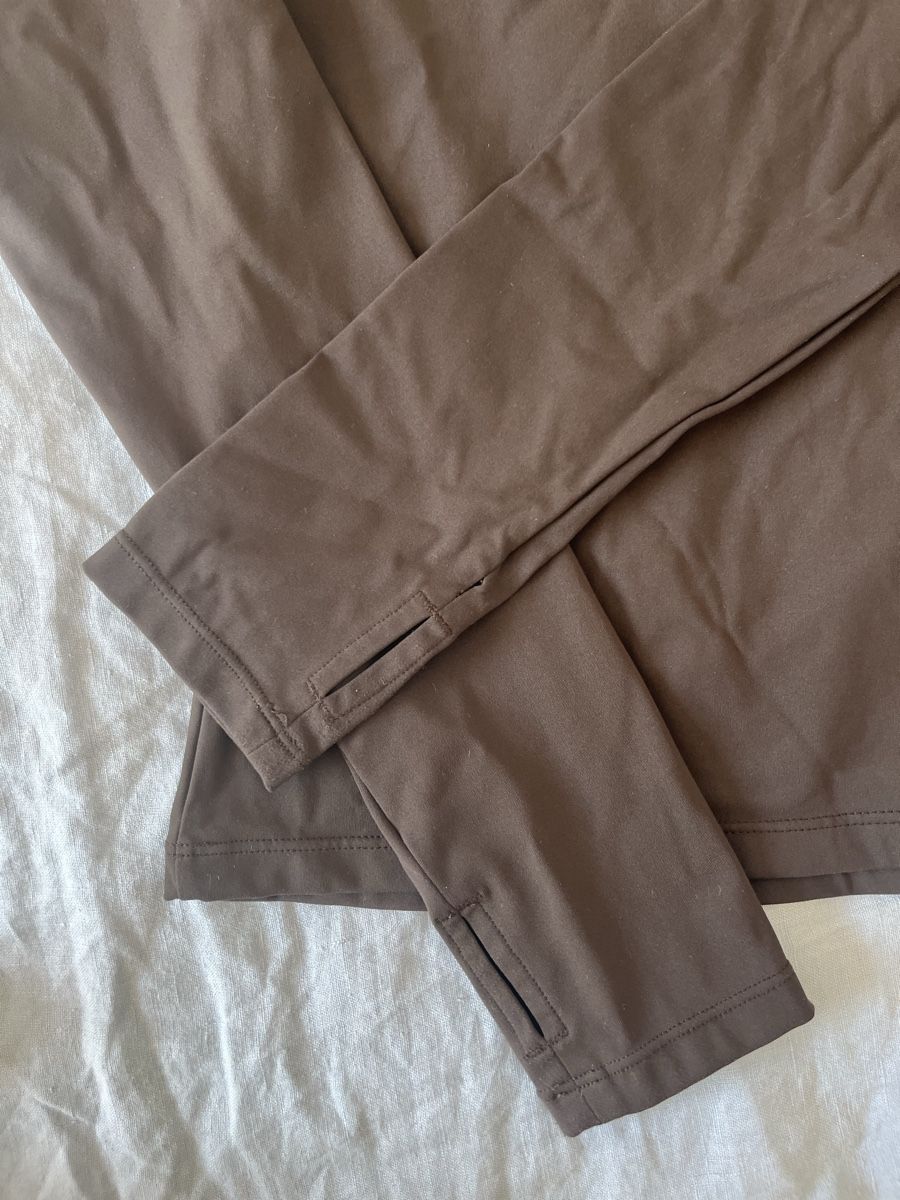 T-shirt: Adanola Langarmshirt braun Groesse S – Nuovo (secondo la descrizione) da Spiez venduto da sophiiiiemariie4 5