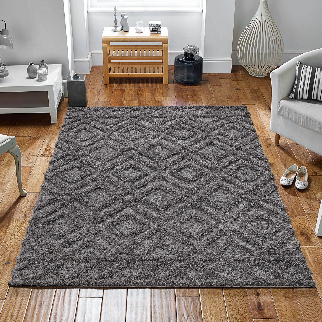 Tappeti: Hochflor-Teppich Luxus 3506 – Nuovo e nell'imballaggio originale da Reinach AG venduto da carpethouse 7