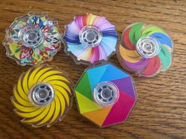 5x Fidget-Spinner: Stressabbau-Konzentrationsförderung-Ruhe