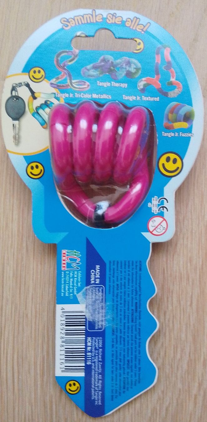 Spiele: Tangle® Jr. Classic original 1981 / 2013 mit Karabiner – Neu (gemäss Beschreibung) aus Wohlen AG von salamanderspielwaren 1