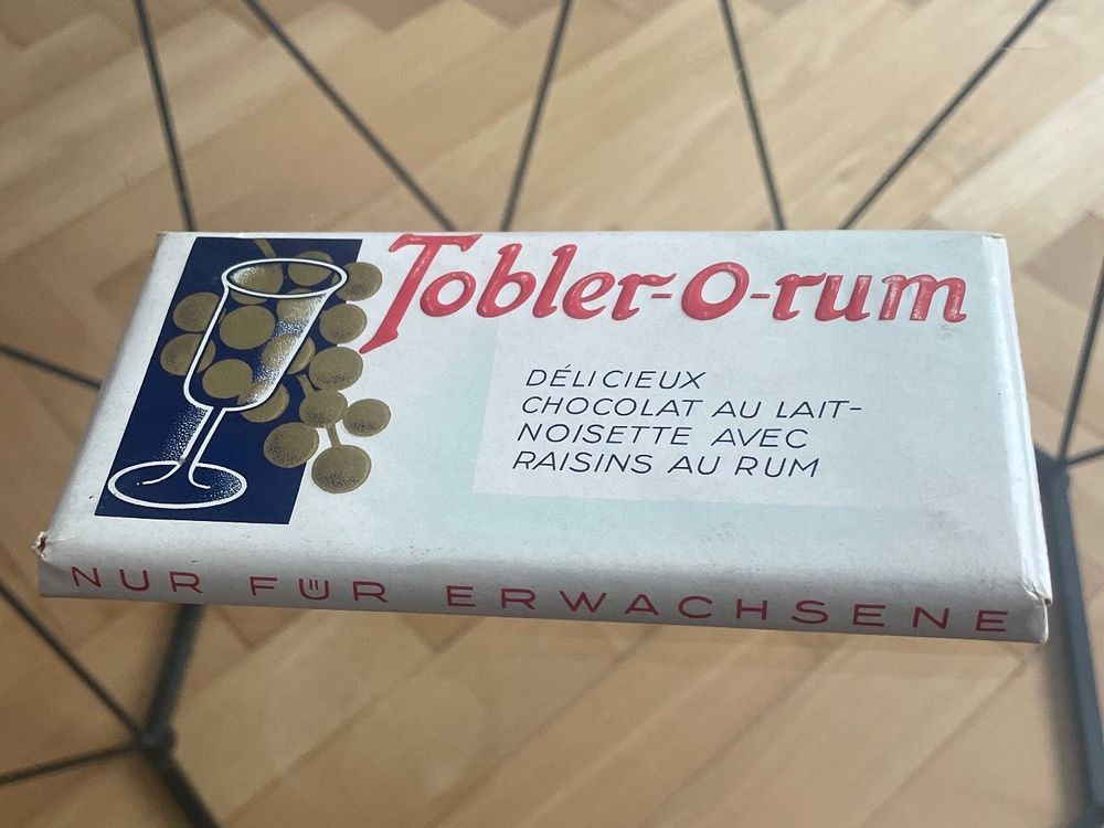 Chocolat Tobler Bern Schokoladen-Attrape Tobler-o-rum | Kaufen auf Ricardo