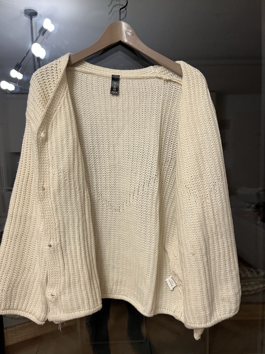 Arte internazionale: Cardigan bianco – Usato da Zürich venduto da ste_89cs 3