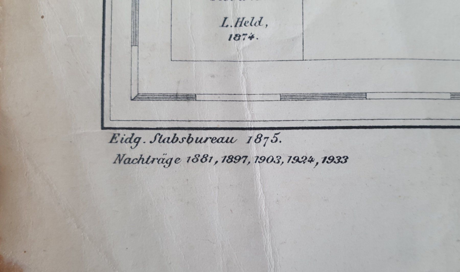 Cartine & Atlanti: Topgraphischer Atlas Schweiz - Chur, 1933 – Usato da Zürich venduto da Vesco01 2
