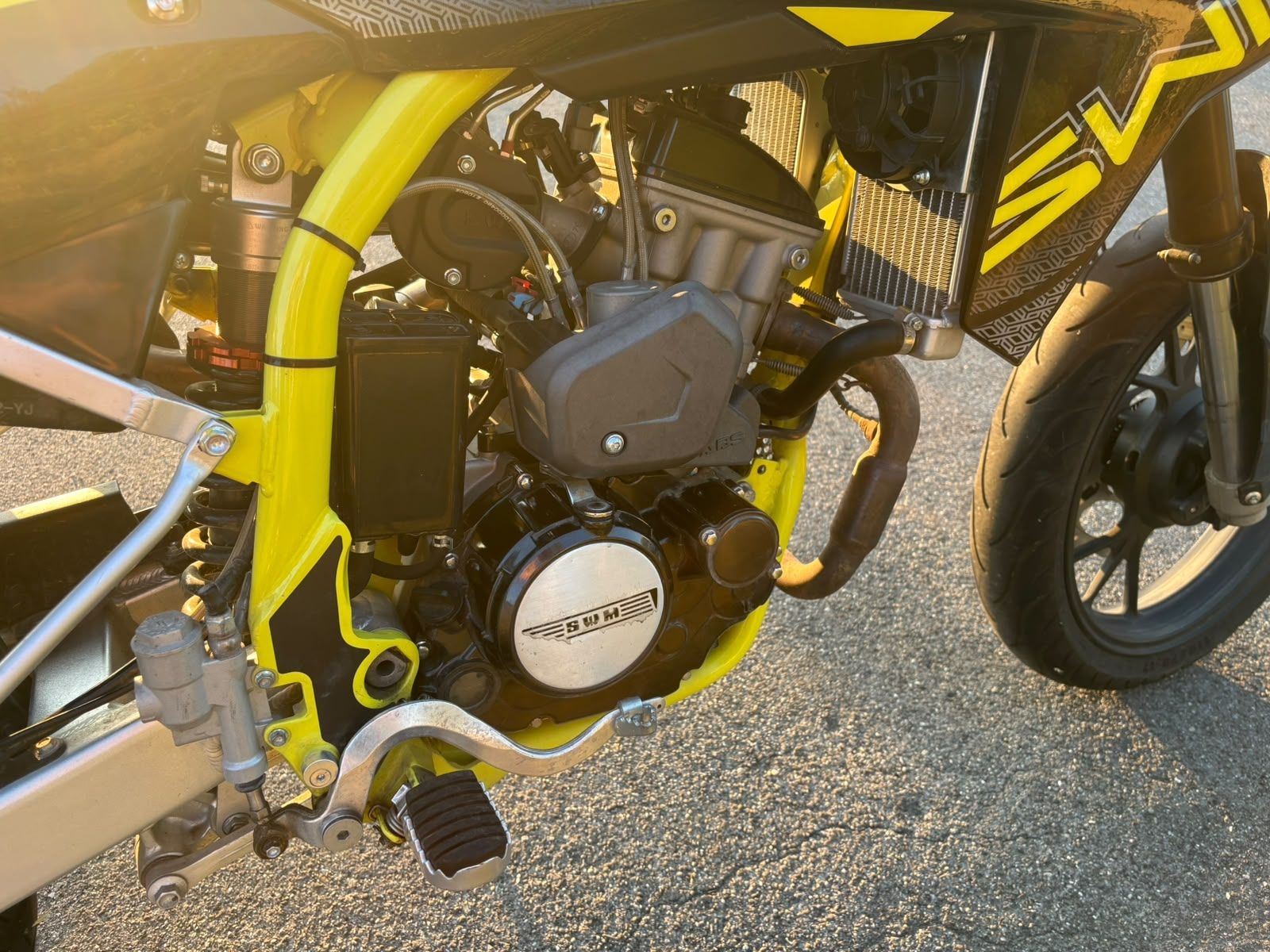 Strada: Motorrad SVM 125 – Difettoso da Diessbach b. Büren venduto da Rumien 1