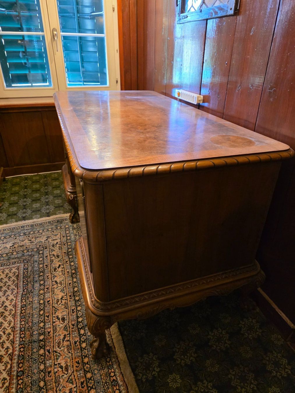Scrivanie: Antiker Holz Schreibtisch Arbeits Tisch – Usato da Walterswil BE venduto da Lonitti 6