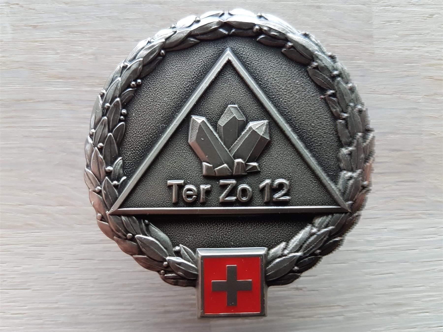 Placchette & Badge: Béret Emblem Ter Zo 12 – Usato da Erlinsbach venduto da S700