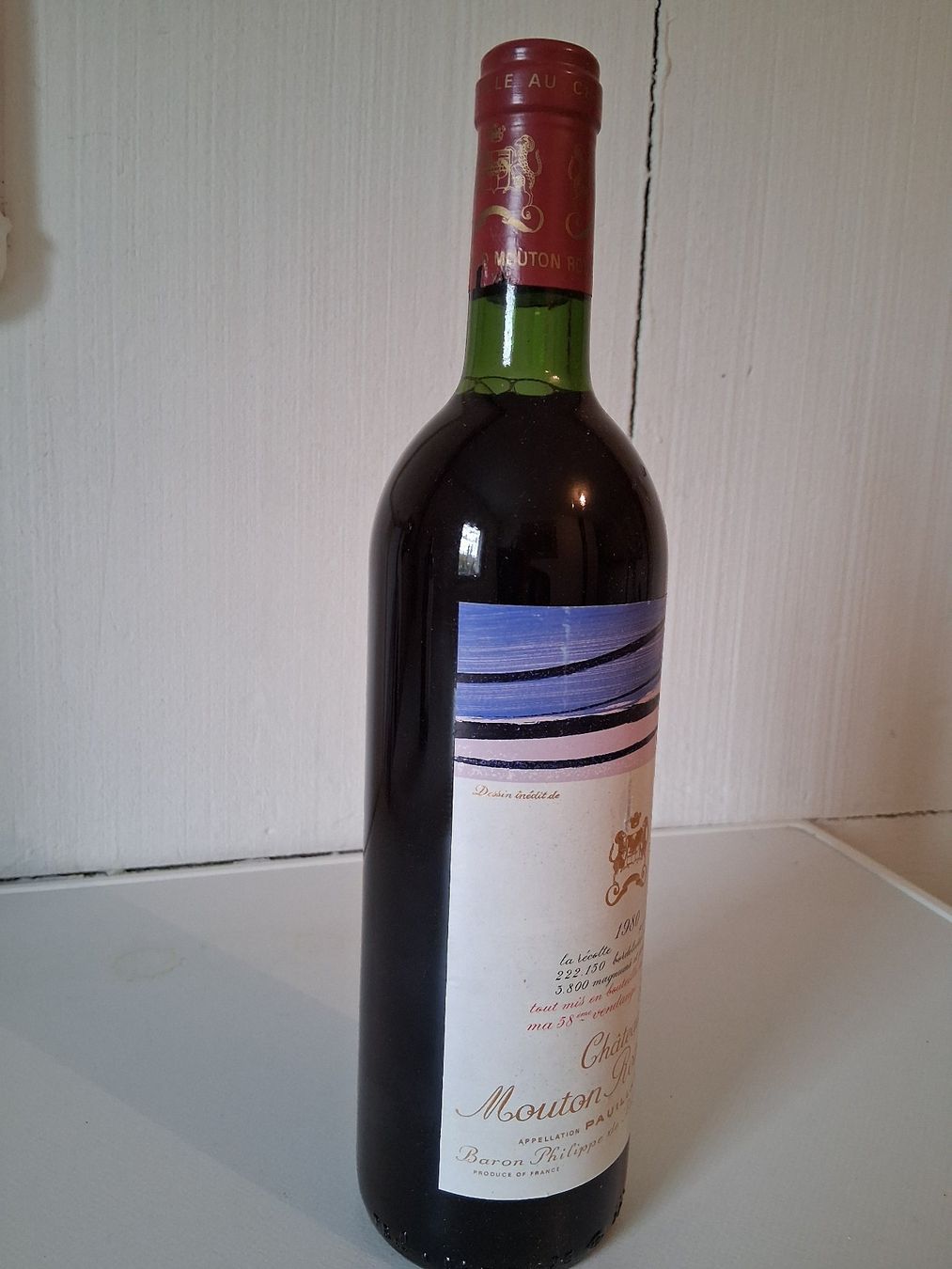 Mouton Rothschild Vino: Mouton Rothschild 1980, Versand möglich!!!! – Nuovo (secondo la descrizione) da Krauchthal venduto da Tokaji67 1