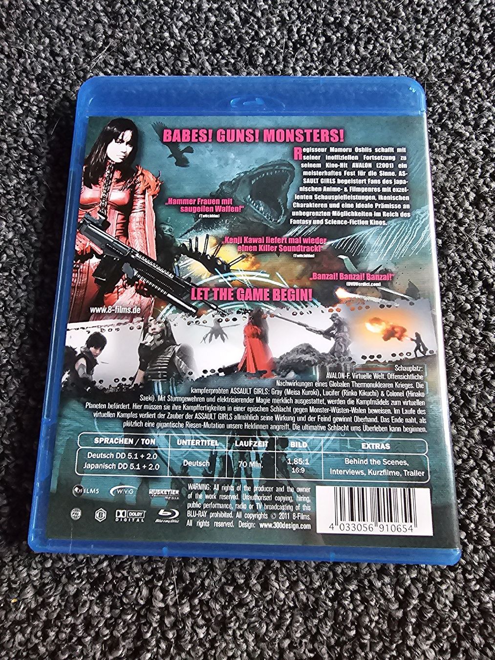 Alle DVDs: Assault Girls - Uncut Blu-ray – Gebraucht aus Ruswil von jan_bxl5 1