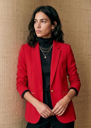 Roter Blazer Gr. S