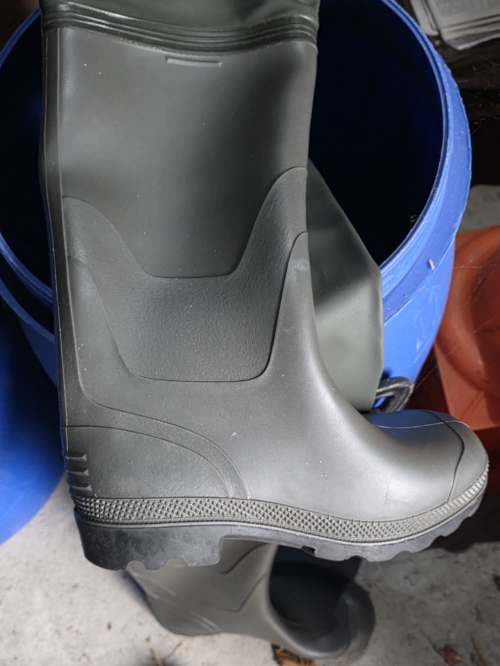 Herrenschuhe: Fischerstifel grün Grösse 41 – Gebraucht aus Schlattingen von Buio79 1