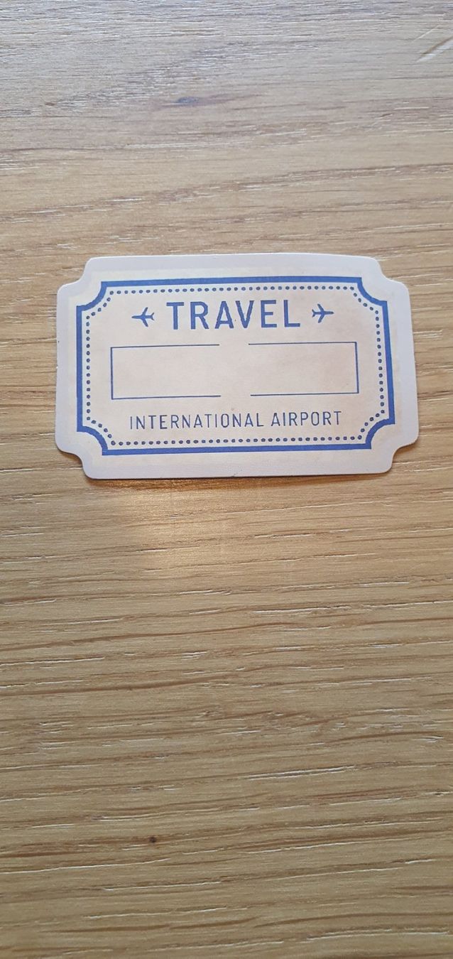 Sticker: vintage Aufkleber Reisepass – Nuovo (secondo la descrizione) da Langnau i. E. venduto da Superseven69