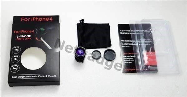 Obiettivi: 3in1 Linse Fisheye Macro Weitwinkel – Nuovo e nell'imballaggio originale da Yverdon-les-Bains venduto da Netgadget_SARL 5
