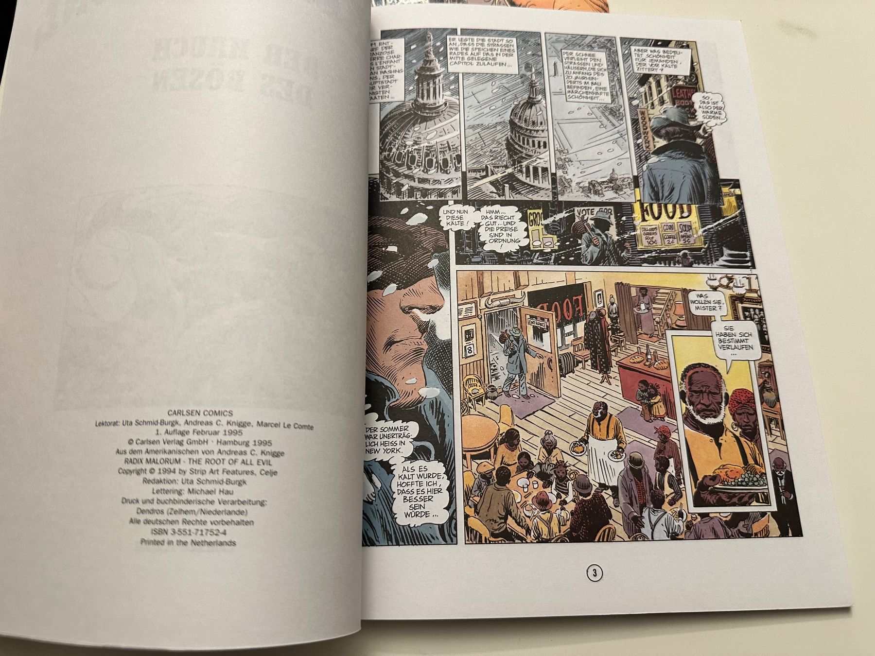 Fumetti: ABRAHAM STONE BAND 1 + 2 - 1.Auflage – Usato da Münsingen venduto da Ganjam 4