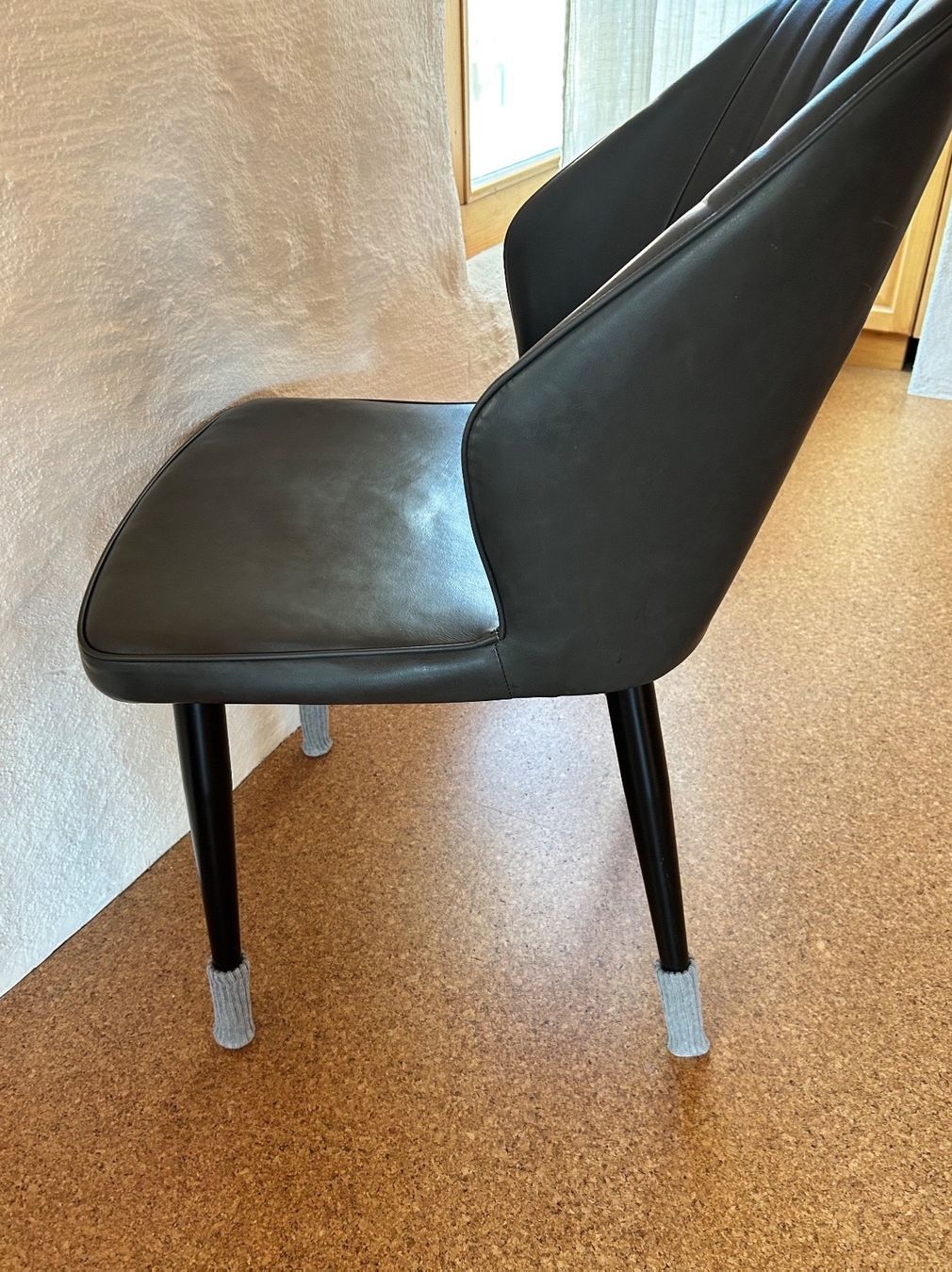 Sedie: Stuhlbein-Schoner grau (4Stk) – Nuovo e nell'imballaggio originale da Laufen venduto da Bellavitaboom 1