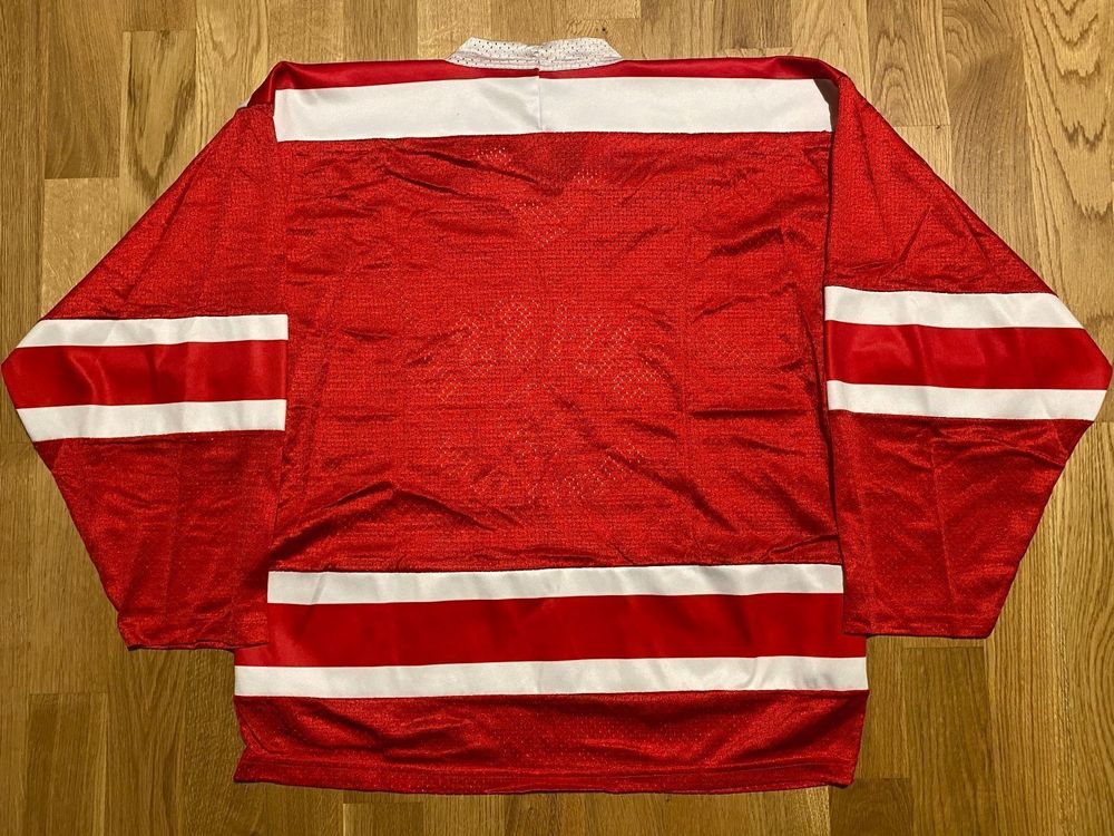 Maillot Hockey sur Glace Suisse Vintage Shirt Nike Ice Jersey - L