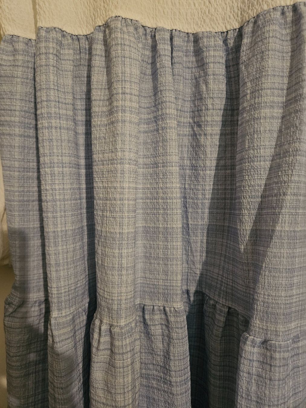 Vestiti: Sommerkleid, weiss blau, luftig, Gr. 38 – Nuovo (secondo la descrizione) da Sennhof (Winterthur) venduto da HG2019 5