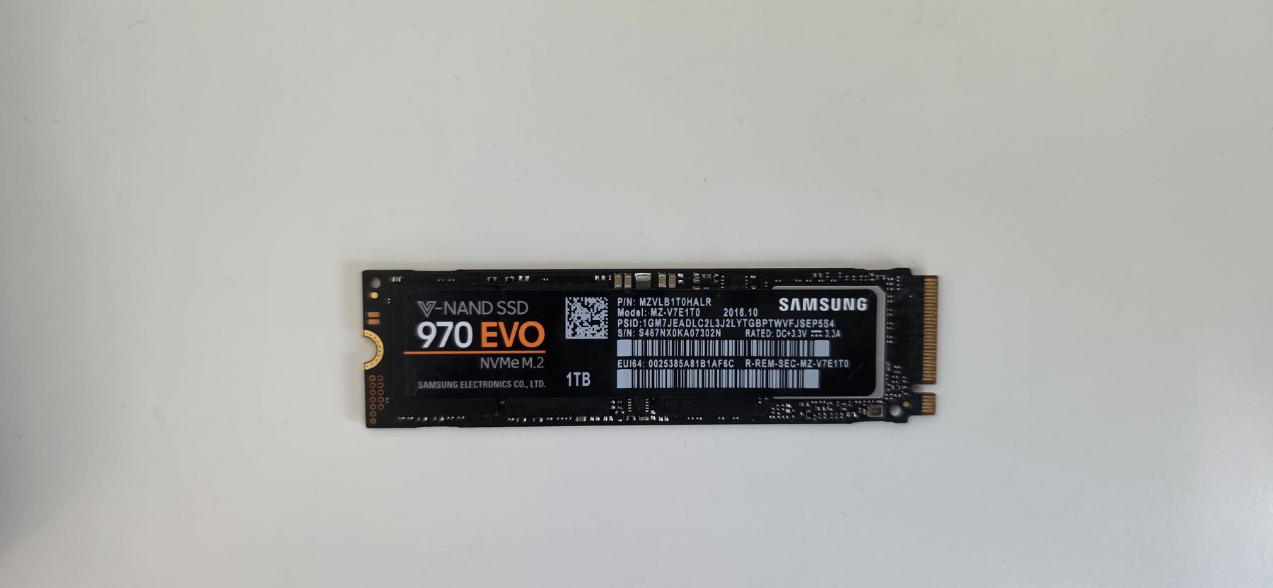 Samsung Dischi rigidi: Samsung 970 EVO 1TB – Usato da Brig venduto da N1TR-0