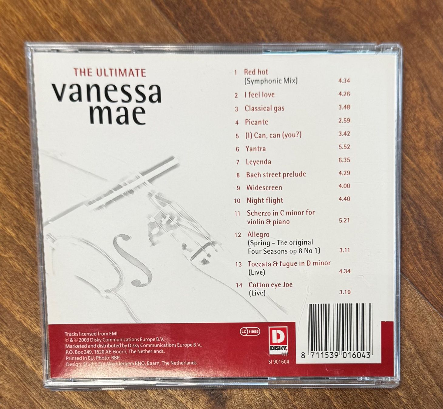 CD: Vanessa Mae CD Sammlung, Subject To Change & The Ultimate – Usato da Dällikon venduto da Arkana_23 3