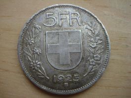(B4) 5 Franken  1925