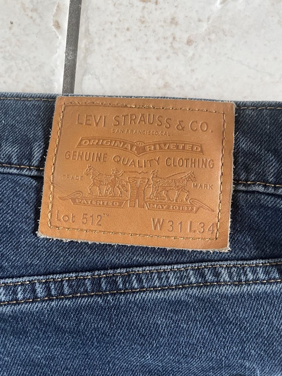 Levi's Jeans: Jeans Levi’s 512 Taille 31 34 – Usato da Vallamand venduto da Bricbracbroc82 2