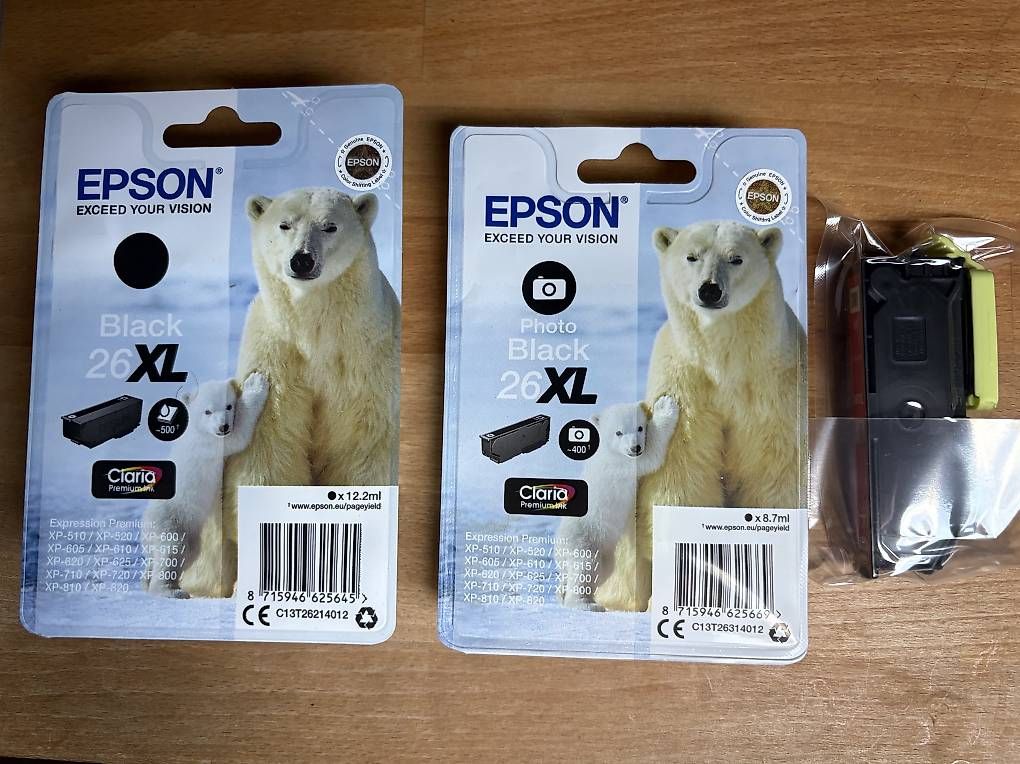 Druckerpatronen & Toner: Epson Black 26XL – Neu und originalverpackt aus Brugg AG von Aliku