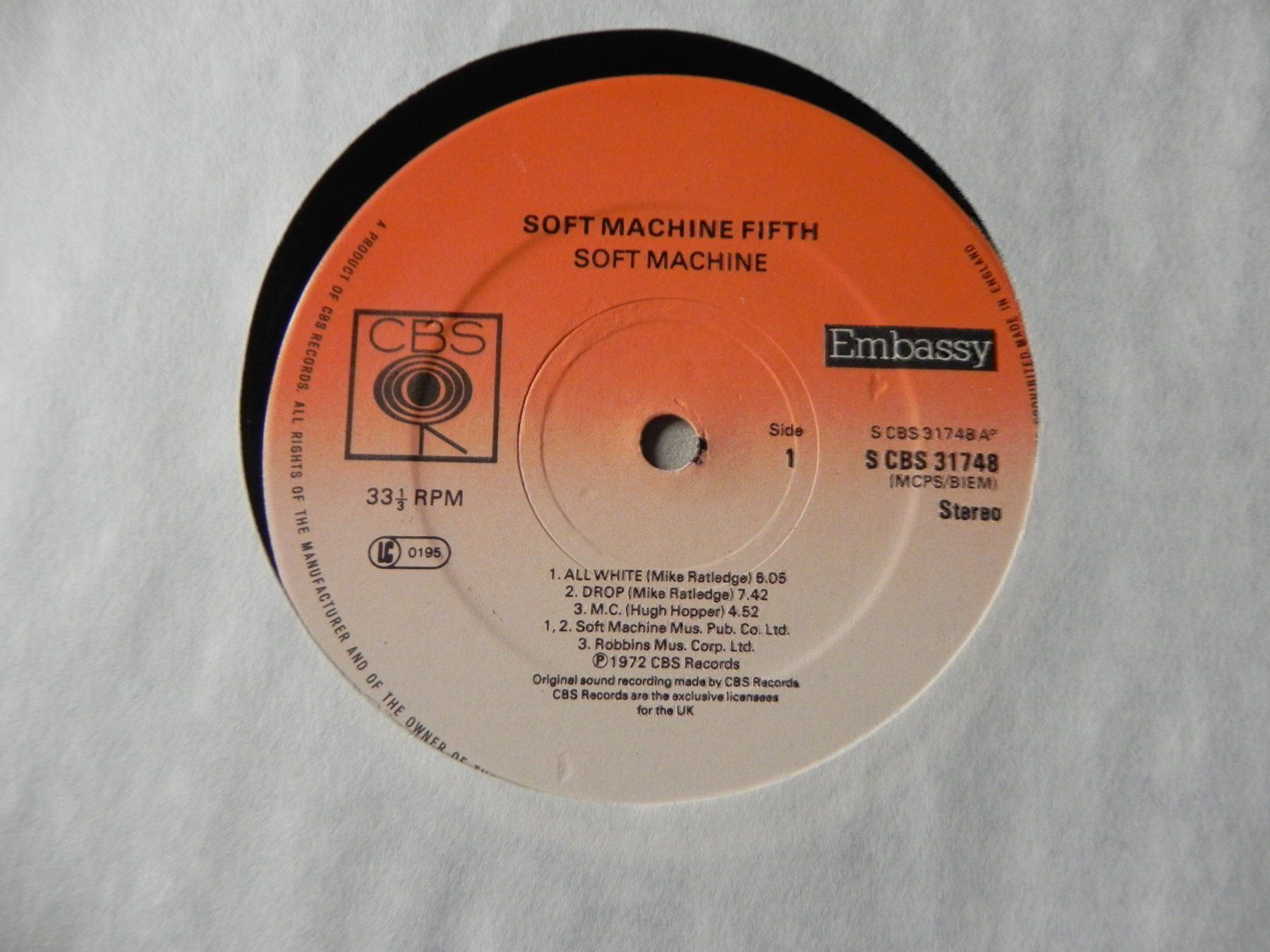 Dischi in vinile: LP brit. Jazz Prog. Rock Soft Machine – Usato da Siebnen venduto da krimsie 2