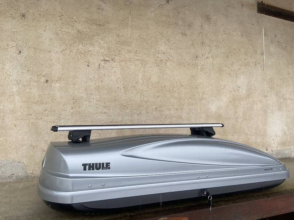 Box da tetto: XXL Dachbox Thule Atlantis 780 mit oder ohne Träger – Usato da Leuzigen venduto da Doppelrad 2