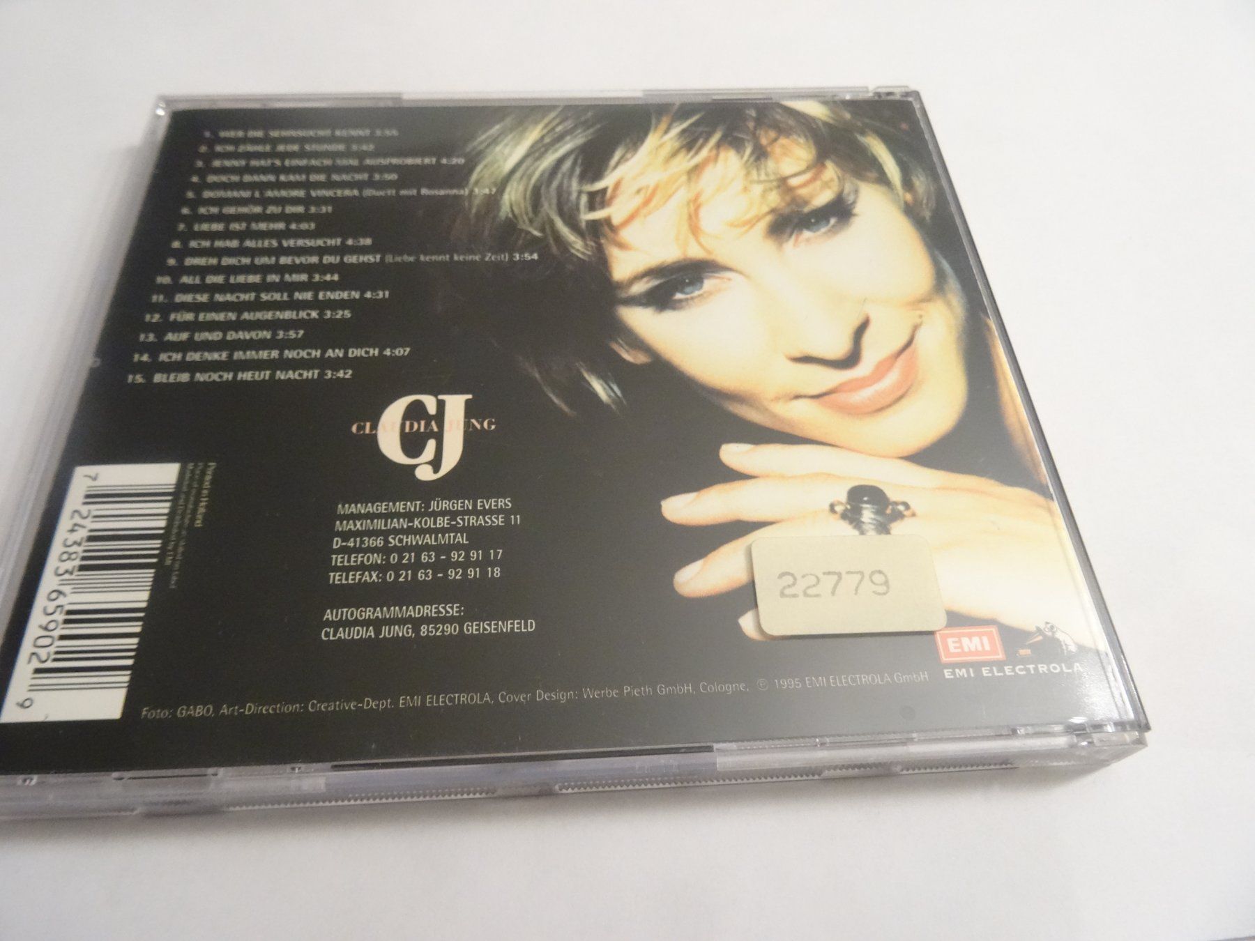 CD: Claudia Jung - sehnsucht CD – Usato da Olten venduto da Disc-Ausverkauf 1