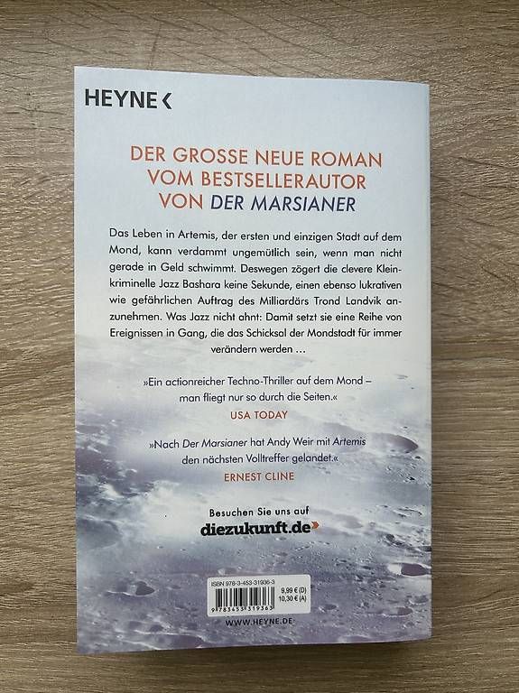 Livres: Andy Weir Artemis – D'occasion à Arbon par Bobbyx777 1