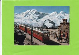 Station Gornergrat-Bahn-belebt