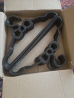 Plastic 25 Pack Premium Hangers for Hanging Clothes