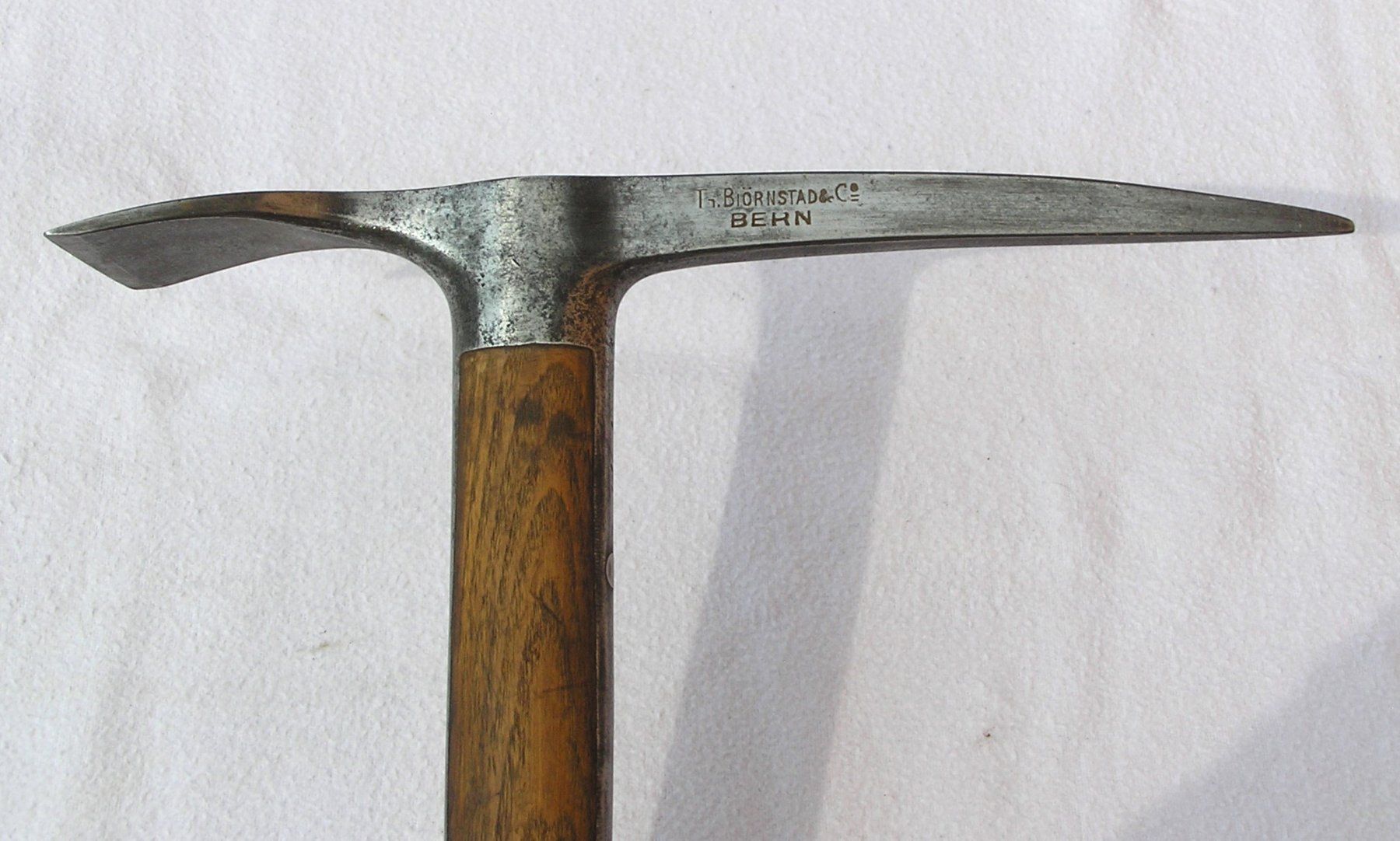 Kletterausrüstungen: TH. BIÖRNSTAD & CO. BERN EISPICKEL PIOLET GLETSCHERPICKEL – Gebraucht aus Grenchen von Antique-hunter 8