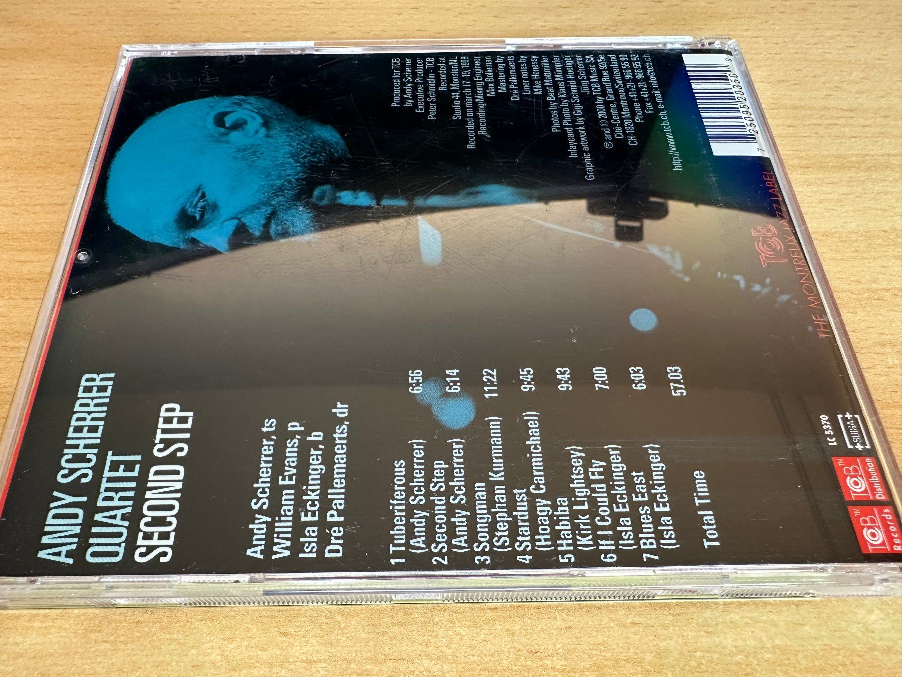 CD: Andy Scherrer Quartet – Second Step – Usato da Rikon im Tösstal venduto da Alpenmutz 1