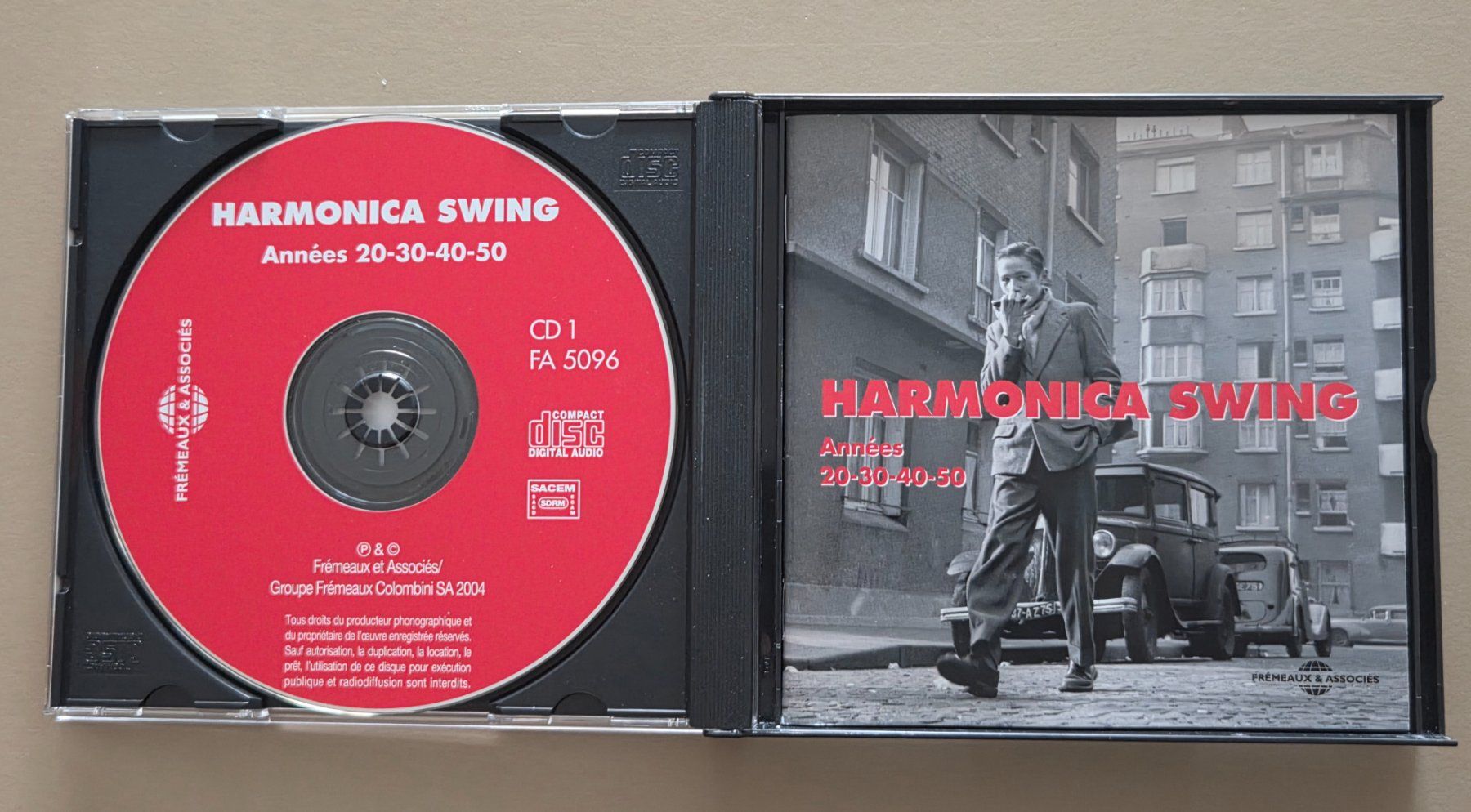 CDs: Harmonica Swing - Années 20-30-40-50 - Doppel CD - 2004 – Gebraucht aus Wilen b. Wollerau von weiherblick 1