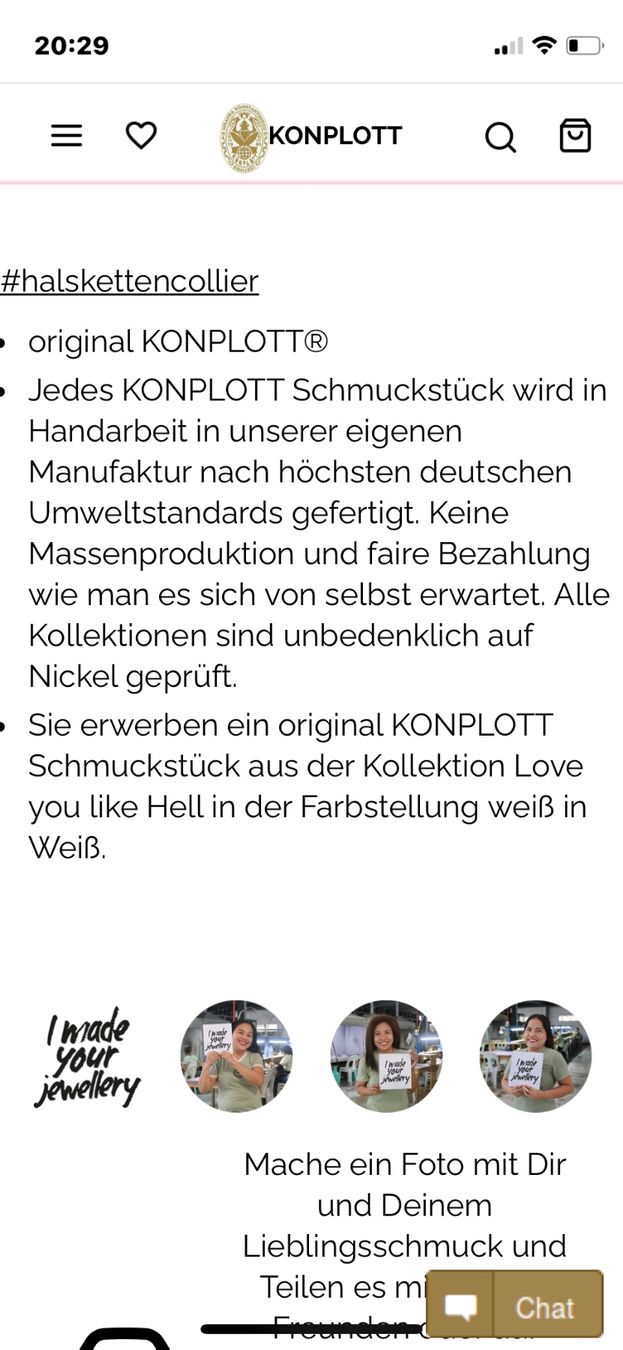 Catenine: Halskette Collier – Usato da Rorschacherberg venduto da chetan01 4