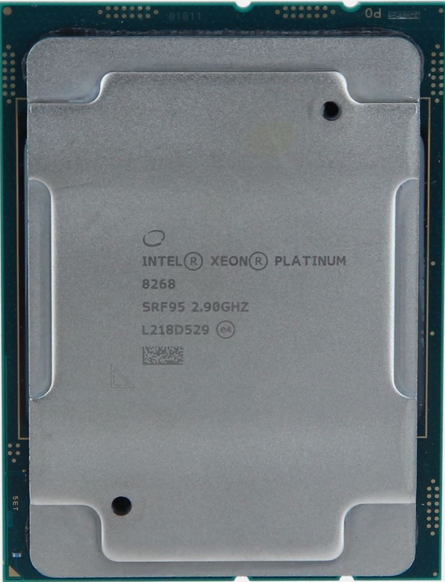 Intel Componenti elettronici: Intel Xeon Platinum 8268 24-Core CPU LGA3647 Prozessor – Usato da Meggen venduto da bigbrother_martin 1