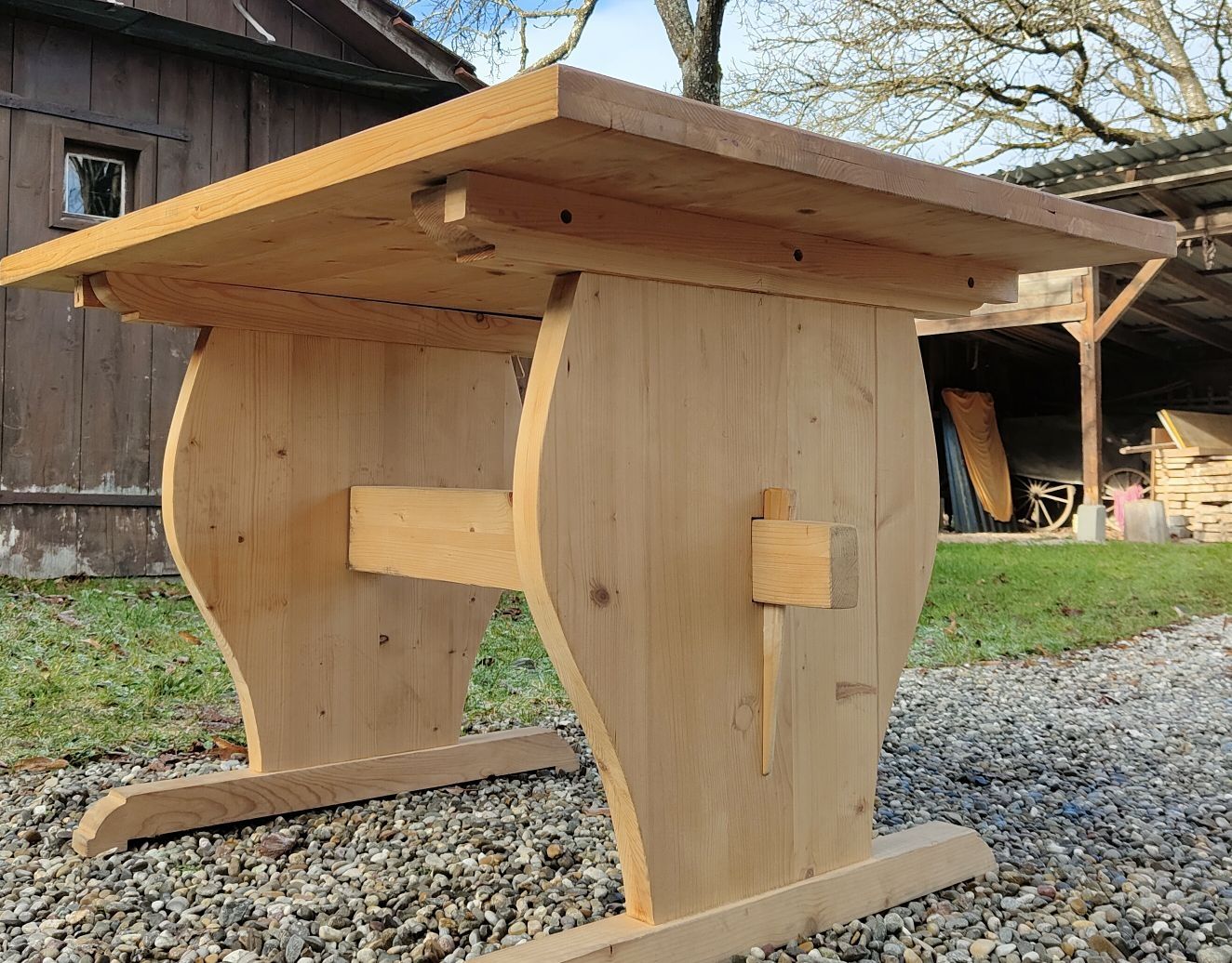 Tische: Holztisch Fichte – Gebraucht aus Winterthur von baborer
