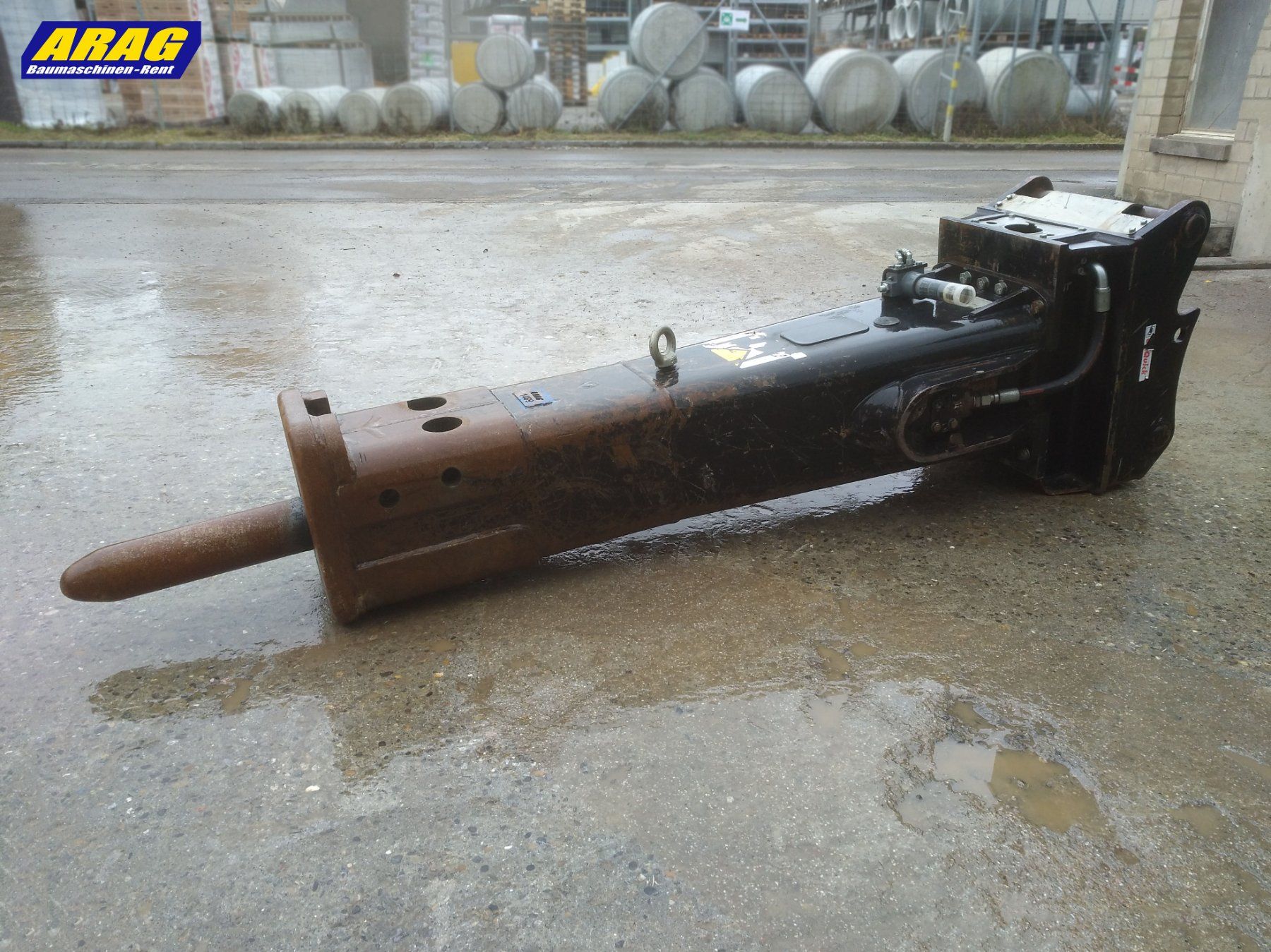 Caterpillar Tutti gli attrezzi: Hydraulikhammer CAT H140CS – Usato da Hasle LU venduto da Arag08 1